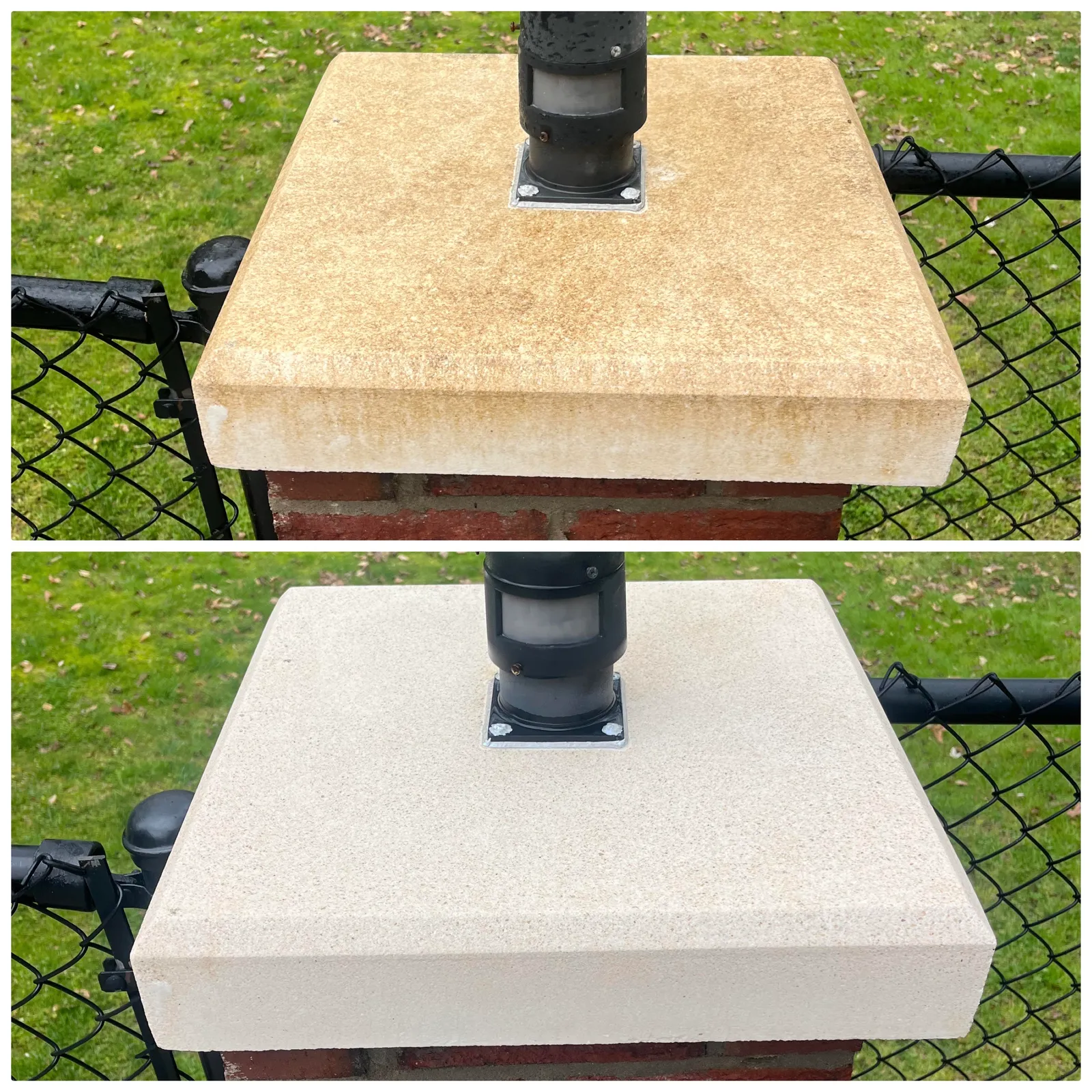 Driveway Cleaning Before & After in Denver, NC & Lake Norman. Stand Out Exterior Cleaning