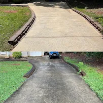 House Washing Before & After in Denver, NC & Lake Norman. Stand Out Exterior Cleaning