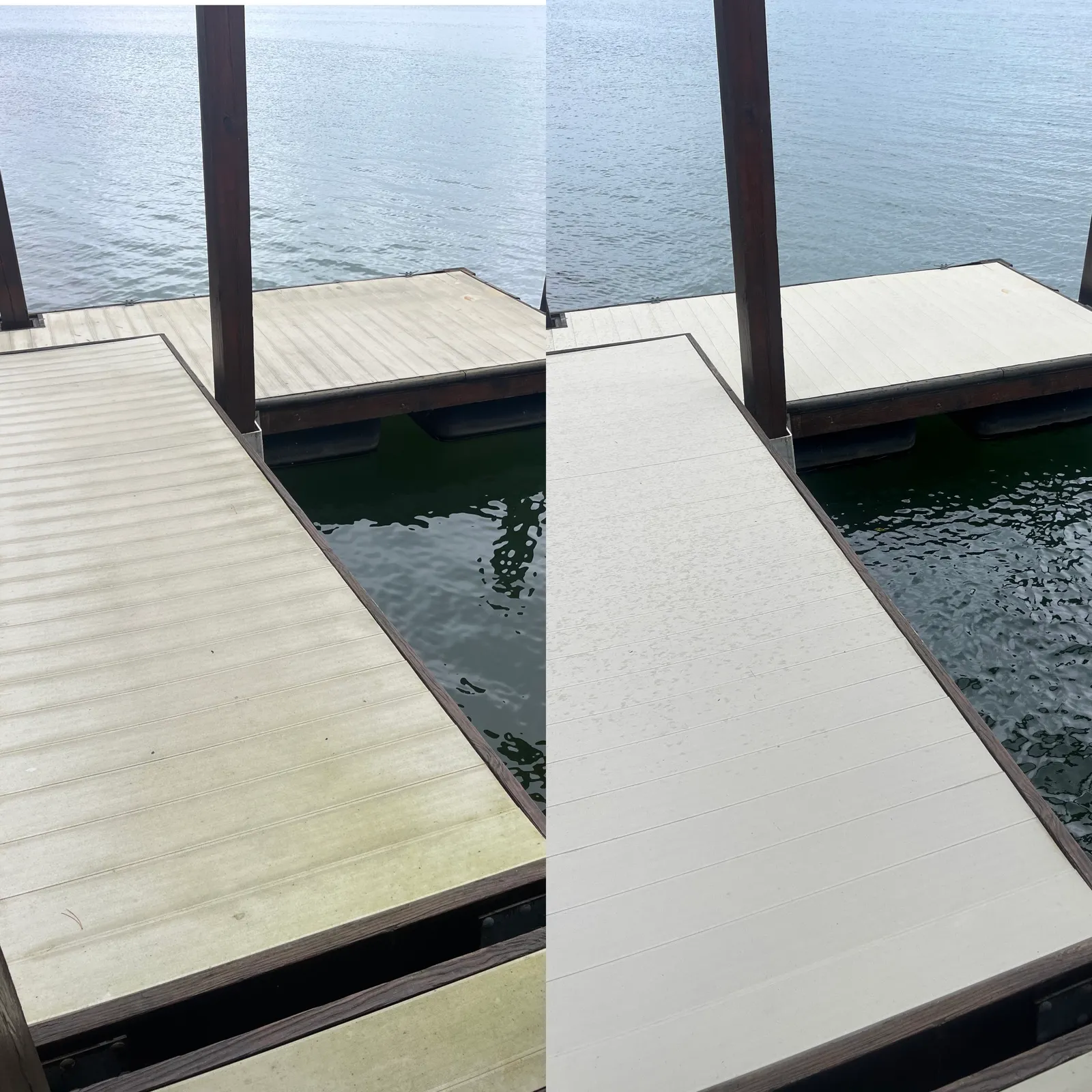 Paver Cleaning Before & After in Denver, NC & Lake Norman. Stand Out Exterior Cleaning