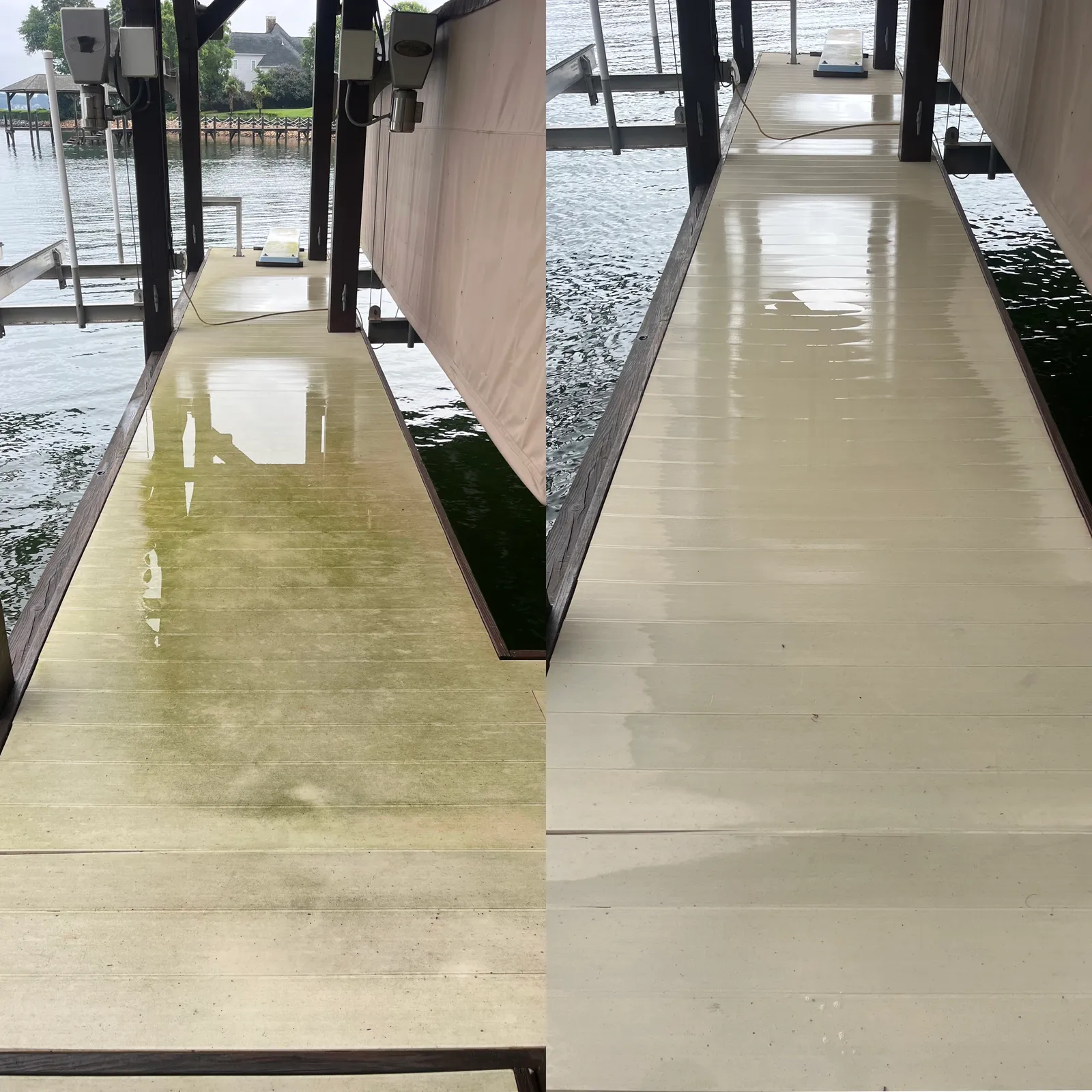 Paver Cleaning Before & After in Denver, NC & Lake Norman. Stand Out Exterior Cleaning
